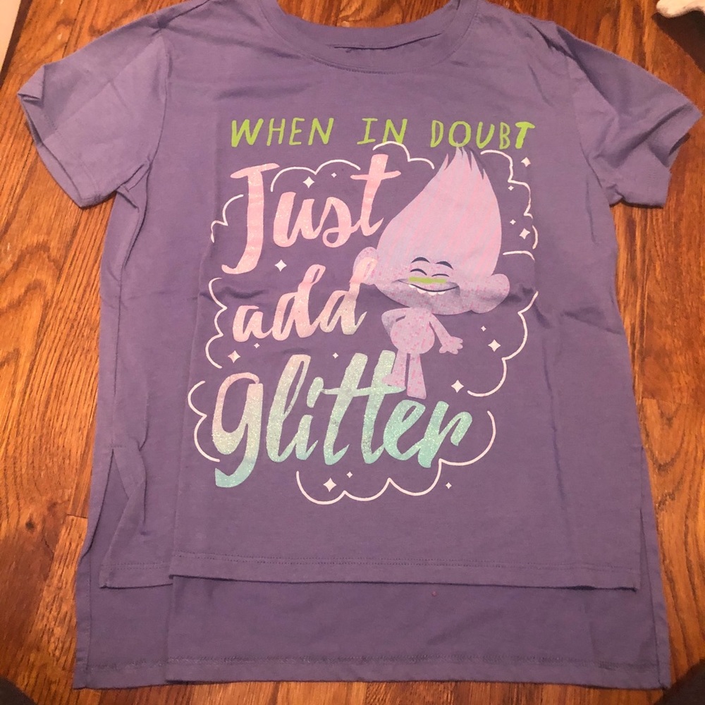 Trolls Glitter tshirt
